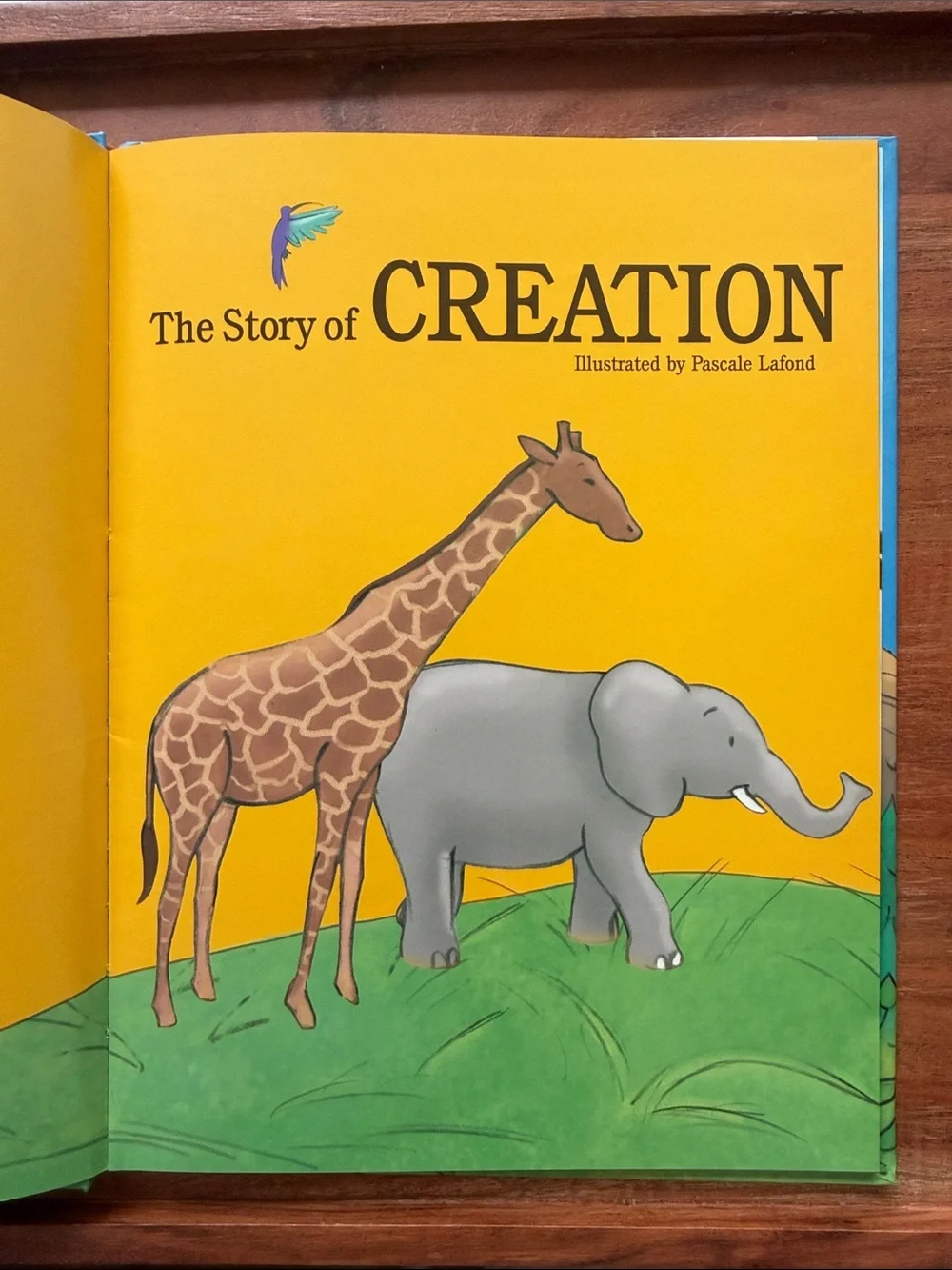 The Story of Creation 5 Minute Bible Stories Pascale Lafond Hardcover New Mint